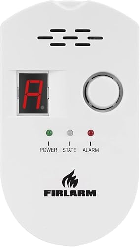 Détecteur de gaz enfichable à affichage numérique Firlarm