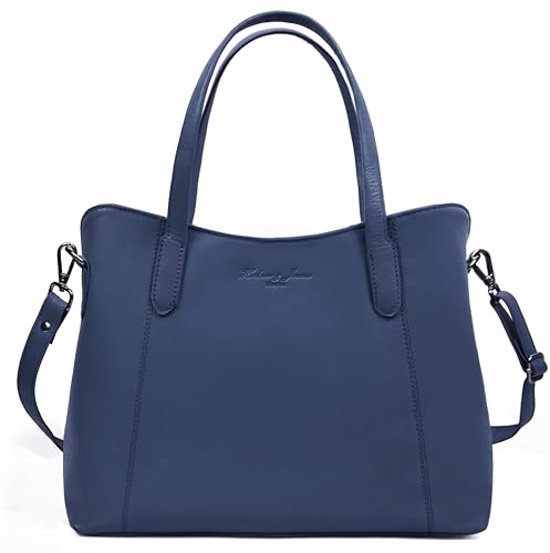 Sac fourre-tout en cuir véritable pour femme grand format chic au quotidien