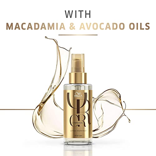 Wella Professionals Oil Reflections Luminous Smoothening Hair Oil | 100 ml | Non-Sticky Hair Treatment | Avocado & Macadamia Seed Oils | For a Glossy Hair Shine - Image 4