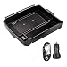 TapTes Model X S Qi Wireless Phone Charger Center Console Organizer + Fast Charging Charger, Armrest Box Storage Tray Pad Accessories for Tesla Model X and S 2016 2017 2018 2019