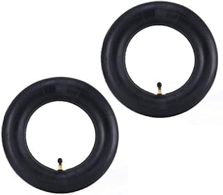 RUHUO 2 pack of 10x2.50 Inner Tubes With Bent Valve Stem Replacement for Electric Bike Scooter Rear Wheels