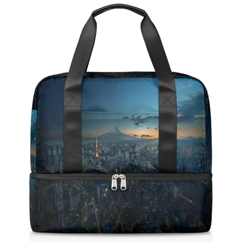 Bolsa de viaje separada para mantener tu ropa de gimnasio y yoga impecable en tus escapadas