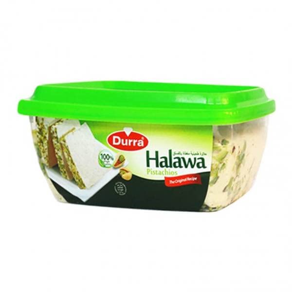 Miniatura 5 de Mediterranean Pistachio Halawa - Durra Pistachio Sesame Tahini Fudge Halva 1 Pack 12.3oz. (12.35 oz) cada uno. - 12.35 oz cada uno