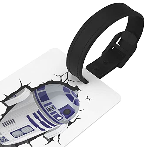 Anime Luggage Tag Suitcase Name Id Card Labels Identifiers Pvc Baggage Tags Luggage For Women Men Kids Girls Travel - Funny - Set Of 1 #TOP2