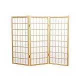 ＭＩＹＡＧＵＣＨＩ パーテーション 屏風 折りたたみ 和風ついたて 3連 ナチュラル NAG-6006NA