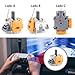 Imagen de 4 Uds Joysticks Analógicos para PS5 Controlador Módulo Joystick Magnético Compatible con Play Station 5 PS5 Repuesto Joystick Efecto Hall