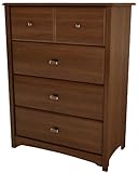 South Shore Willow Collection 4 Drawer Chest, Sumptous Cherry