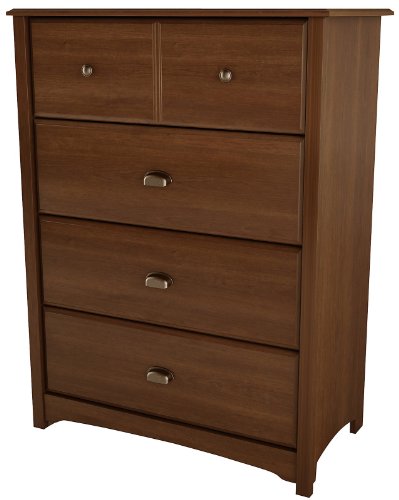 South Shore Willow Collection 4 Drawer Chest, Sumptous Cherry