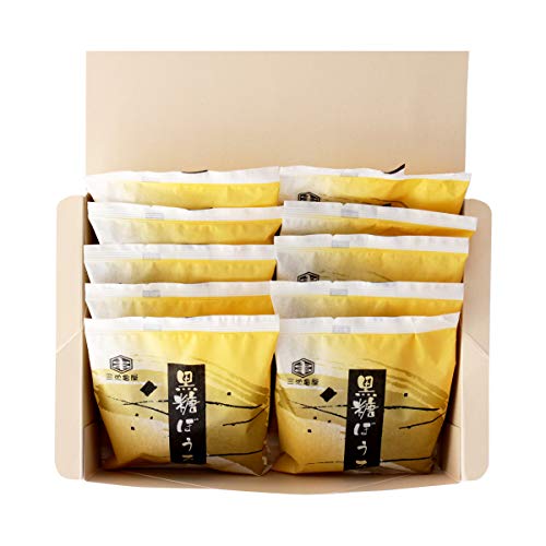 [三池 亀屋] 丸ぼうろ 黒糖ぼうろ 10個