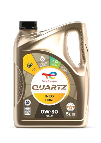 Total Quartz Ineo Primera 0 W-30 Totalmente sintético Low SAPS Coche Aceite de Motor, 5 L
