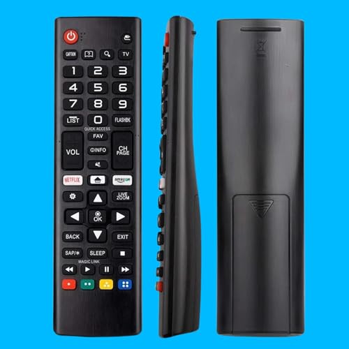 Controle Remoto Compatível com LG Universal Smart TV Todos os Modelos Smart Hub Tecla Netflix e Prim
