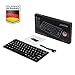Perixx PERIBOARD-732B Wireless Backlit Mini Keyboard - X Type Scissor Keys - White Backlit - US English,Black,11950