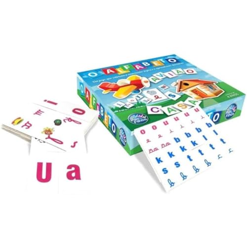 Jogo Pedagógico - O Alfabeto - Pais e Filhos