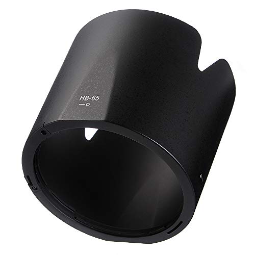 Foto4Easy Hb-65 Lens Hood,Bayonet Mount Lens Hood For Nikon Af-S Nikkor 80-400Mm F/4.5-5.6G Ed Vr (Black) #TOP2