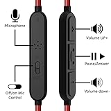 GEEKRIA Audio Cable with Mic and Mute Control Compatible with Anker Soundcore Space One Pro/Q45/Q11i, Life Q35 Q30 Q20i Neo Headphones, 3.5mm Aux Replacement Stereo Cord (4ft / 1.2m) - Image 3