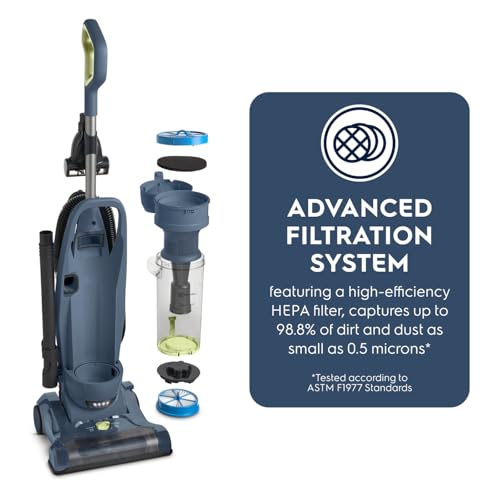 Image of Electrolux Ultimate 500 Pet Upright Vacuum, Lightweight, 14 lbs, Turbo Pet Nozzle in Denim Blue