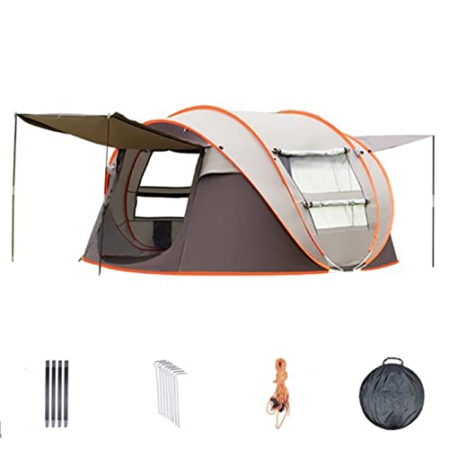 Camping tente pop up étanche grande taille avec double porte de camping