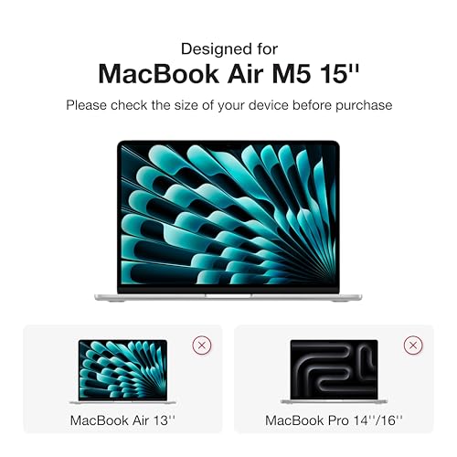 Carcasa MacBook Air M5 15 Titan PRO Slimfit rígida de alta gama 2
