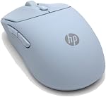 HP 400 Quiet Wireless Mouse Dual Bluetooth & 2.4GHz Soft Silicone Quiet Clicks Microsoft Wheel 24-Month Battery 6000 DPI Ambidextrous Eco-Friendly Design Multi-OS Blue