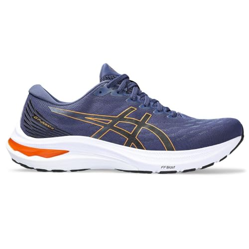 ASICS Herren GT-2000 11 Laufschuhe, Deep Ocean/Bright Orange, 44 EU