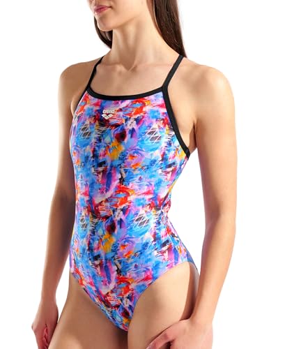 Maillot de bain une pièce Arena dos Memories athlétique confortable - 5