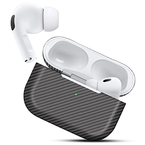 For Apple Airpods Pro 2 Case Cover 2022, Carbon Fiber Designed For Airpods Pro 2Nd Generation Case With Lock Lid, Slim Thin Shockproof Protective Case, Wireless Charging Compatible With Magsafe, Black #TOP24