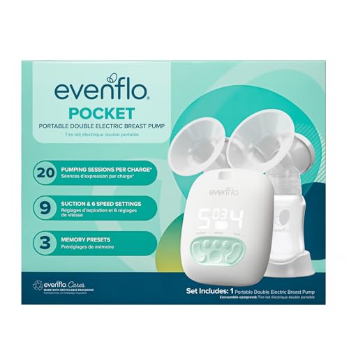 Pompe à lait portable Evenflo Pocket pour soulager l'engorgement partout