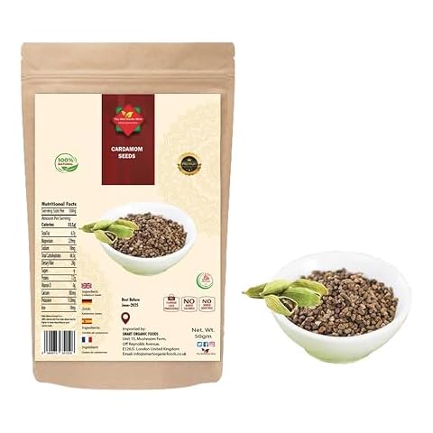 Premium Green Cardamom Seeds - 100% Natural Cover