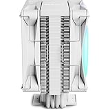 NZXT T120 RGB CPU Air Cooler - RC-TR120-W1 - Conductive Copper Pipes - Fluid Dynamic Bearings - AMD and Intel Compatibility - White - Image 7