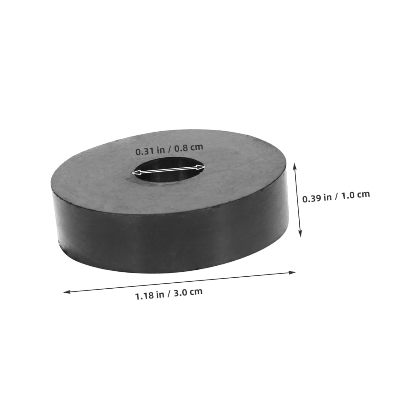 Cabilock 8pcs Heavy Duty Rubber Washers for Bolts Screws Universal Vibration Absorbing Isolation Pads