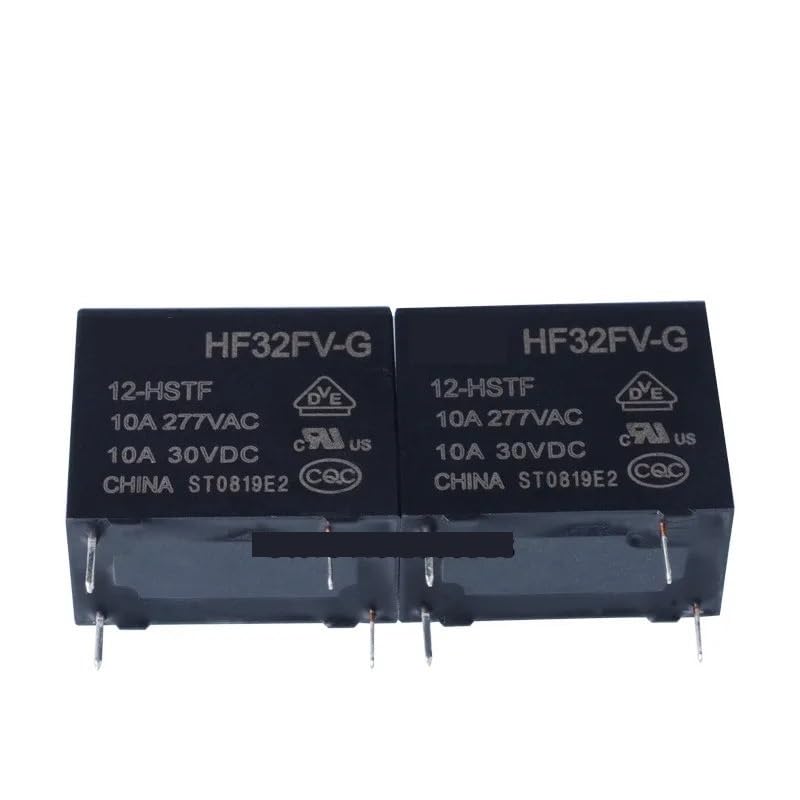 20PCS/lot HF32FV-G-5-HSTF HF32FV-G-6-HSTF HF32FV-G-12-HSTF HF32FV-G-24-HSTF 4PIN 10A a Group of Normally Open(6V)