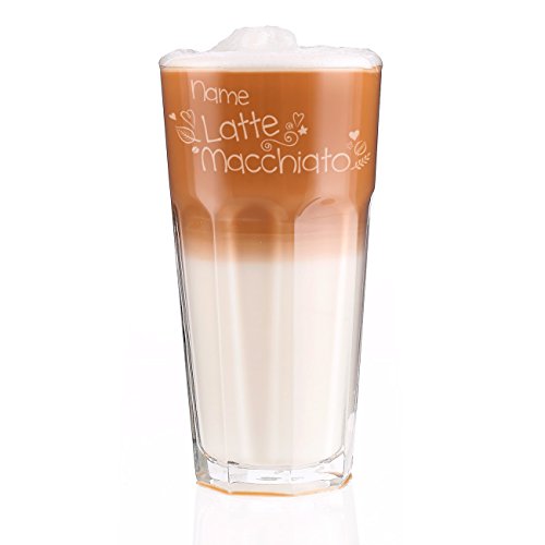Latte Macchiato Glaser Mit Gravur