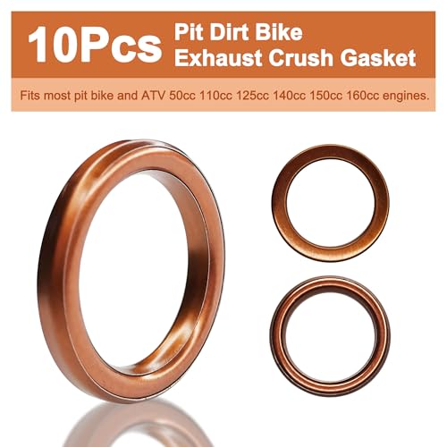 Junta de escape para Pit Bike 160cc soluciona fugas y ruidos en motores Dirt Bike 2
