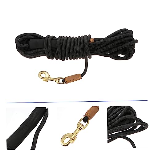 Laisse enrouleur pour chien anti-nœud avec corde de traction robuste pour éduquer les chiots - 5