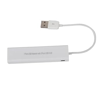 Technotech USB RJ45 10/100Mbps Ethernet Network LAN Adapter Card with USB Hub 3 Ports