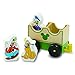 Melissa & Doug Disney Baby Mickey Mouse and Friends All Aboard Wooden Train Toy with 3 Train Cars and 5 Characters