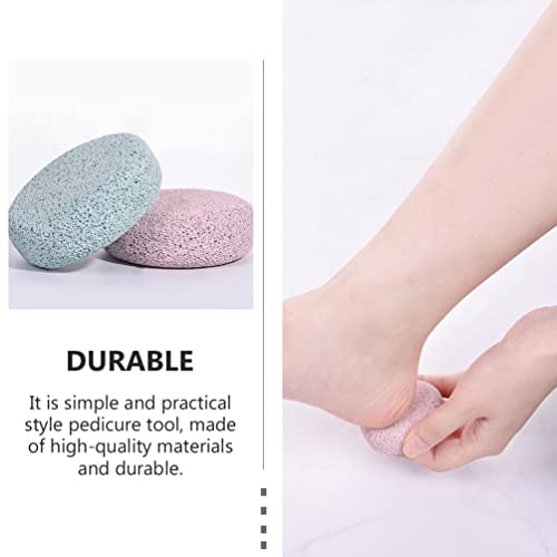 Mobestech 2 Peças De Pedra-Pomes Para Pés Ferramentas De Pedicure Removedor De Calos De Dura Para Pé