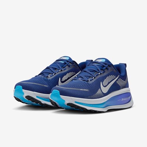 Nike Men's Vomero 18 (401 - Blue Void/Metallic Silver-Blue Lightning)