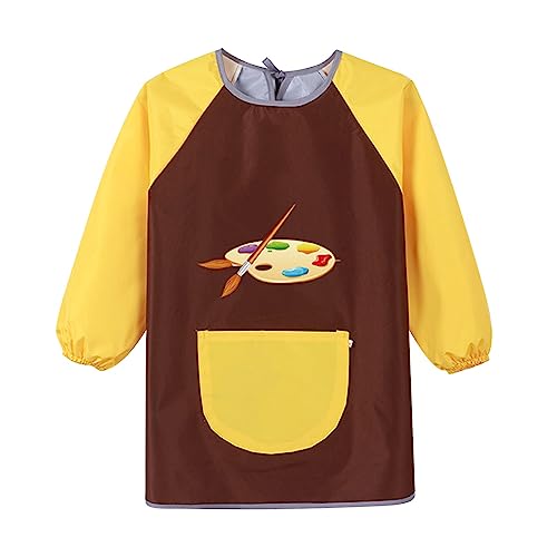 Lightweight Kids Rain Coat Jacket Toddler Boys Girls Raincoat Water-Proof Rain Suit Children Cartoon (D, 6-7 Years)