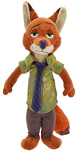 Disney Zootopia Nick Wild stuffed Disney Zootopia Nick Wilde Plush [parallel imported goods]