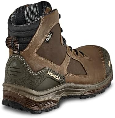Irish Setter, Kasota, Men’s, 6", Waterproof, Non-Metallic Safety Toe (CSA), Work Boot, Brown, 11 D (Medium) | Image 1