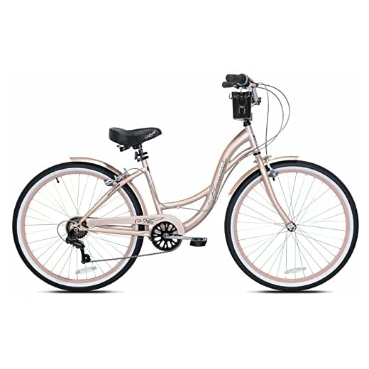 Kent 72653 26 inch Bayside Cruiser Bike - Rose Gold New