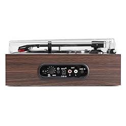 Fenton RP170D Platine Vinyle Bluetooth avec Valise de Rangement – Bois Foncé, Haut-Parleurs Intégrés, Sortie Ligne et Casque, Une Platine Idéale pour Décorer et Écouter Vos Vinyles - Les Beatles, Paul McCartney, John Lennon, RIngo Starr, George Harrison Fenton RP170D Platine Vinyle Bluetooth avec Valise de Rangement - Bois Foncé, Haut-Parleurs Intégrés, Sortie Ligne et Casque, Une Platine Idéale pour Décorer et Écouter Vos Vinyles – Image 3