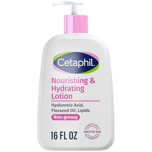 Cetaphil Nourishing Body Lotion, Hyaluronic Acid, Dry Skin, 16oz