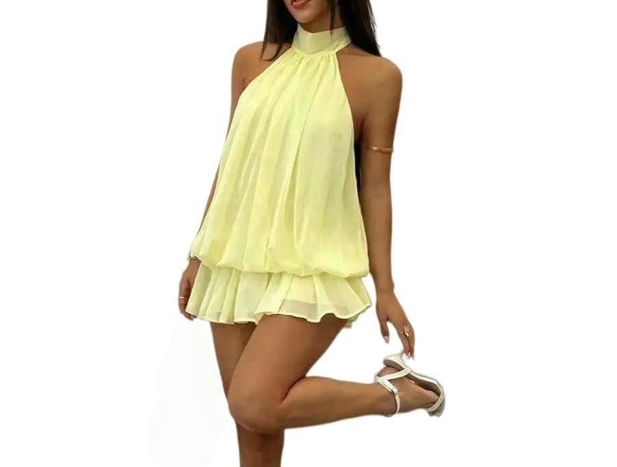 Robe mini d'été femme pour rester fraîche malgré la chaleur