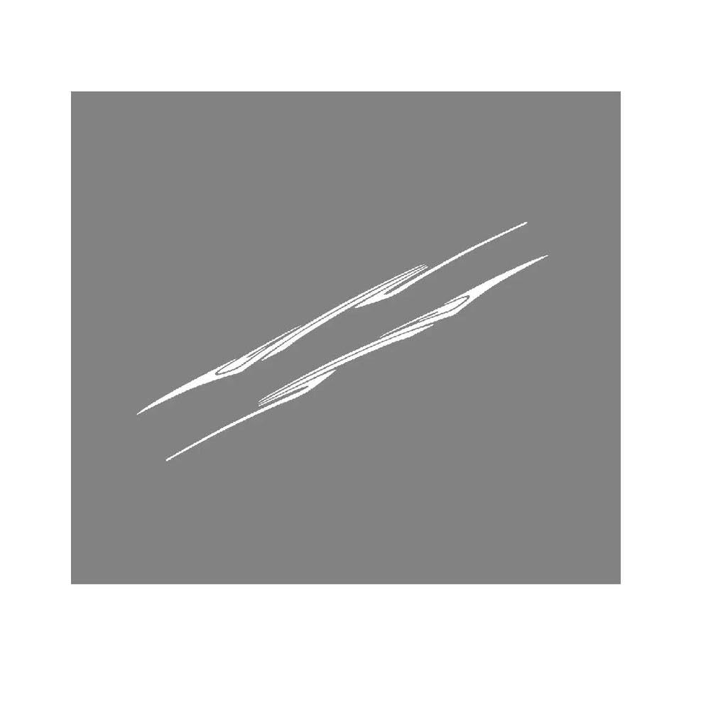 Bertdcx Glossy White Auto Accessory For Hyundai Kona Waist Graphics Stripes Vinyl Decals Auto Decoration Accessories(Glossy White)