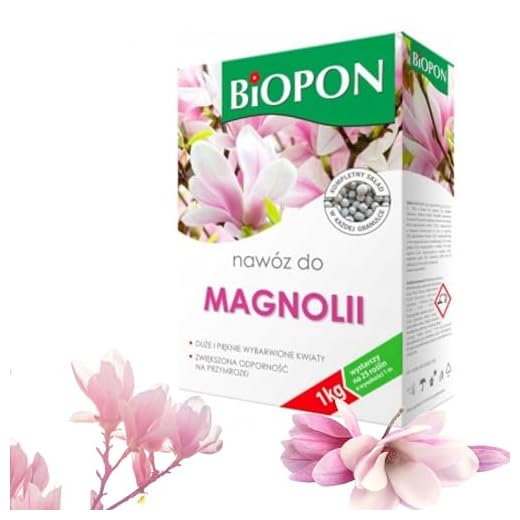 Dünger für Magnolie 2kg NPK Blühende Bäume Pflanzendünger Blumen Magnolien