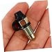 PLAFOPE 2pcs Automotive Brake Bleeder Screws Thread Motorcycle Bleeder Caps Grease Fitting for Car Motorcycle