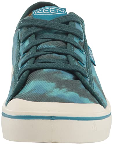 Keen Women's Elsa 5 Casual Comfortable Sneaker, Sea Moss Tie Dye/Star White, 9 #TOP1