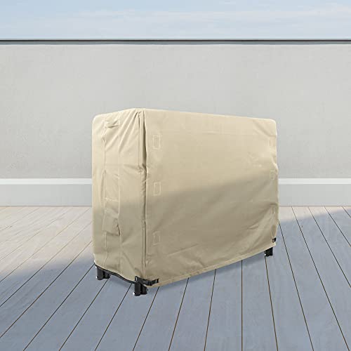 Khomo Gear - Heavy Duty Log Rack Cover - 4 Feet - Sahara Series - Beige #TOP6